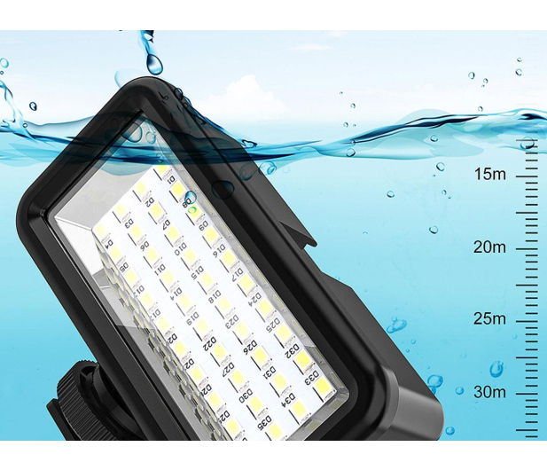Puluz IPX8 wodoodporna lampka do nurkowania - 1508827 - zdjęcie 4
